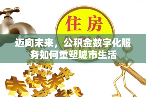 马公迈向未来，公积金数字化服务如何重塑城市生活
