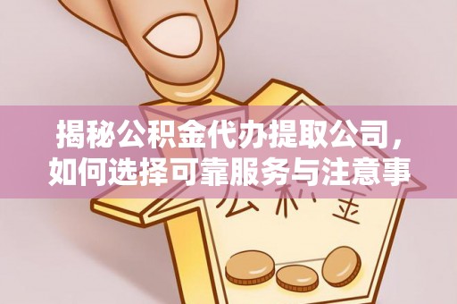 马公揭秘公积金代办提取公司，如何选择可靠服务与注意事项