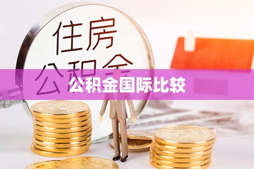 马公公积金国际比较