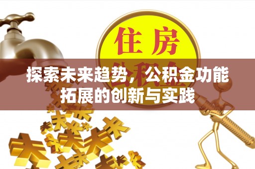 马公探索未来趋势，公积金功能拓展的创新与实践
