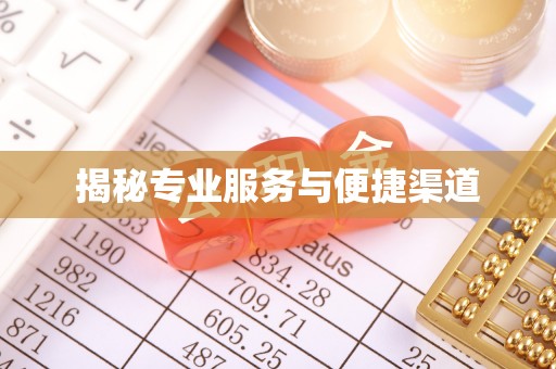 马公揭秘专业服务与便捷渠道