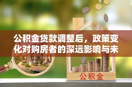 马公公积金贷款调整后，政策变化对购房者的深远影响与未来趋势分析