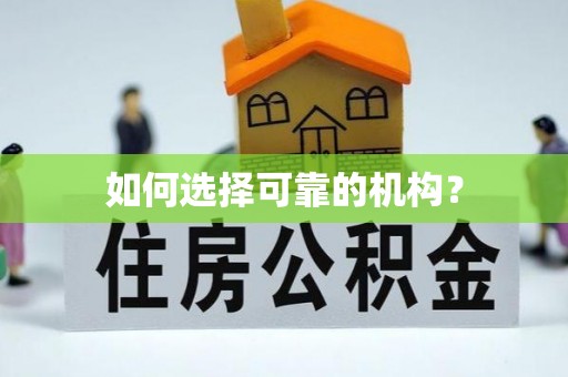 马公如何选择可靠的机构？