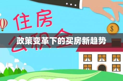 马公政策变革下的买房新趋势