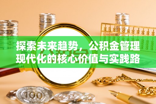 马公探索未来趋势，公积金管理现代化的核心价值与实践路径