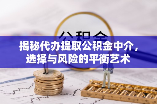 马公揭秘代办提取公积金中介，选择与风险的平衡艺术