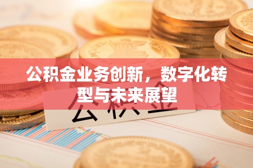 马公公积金业务创新，数字化转型与未来展望