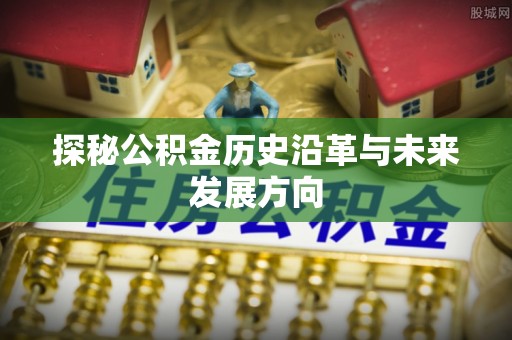 马公探秘公积金历史沿革与未来发展方向