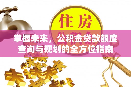 马公掌握未来，公积金贷款额度查询与规划的全方位指南