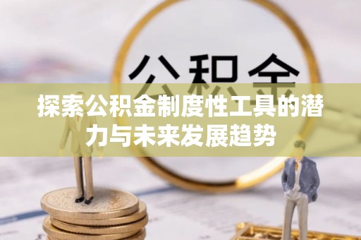 马公探索公积金制度性工具的潜力与未来发展趋势