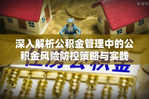 马公深入解析公积金管理中的公积金风险防控策略与实践