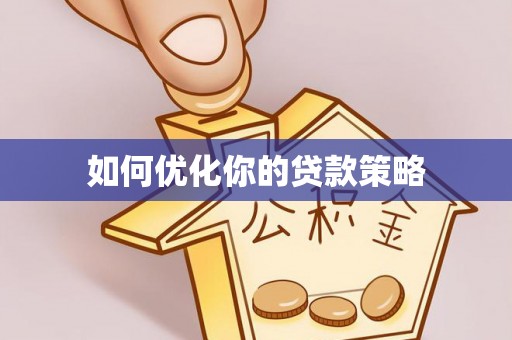 马公如何优化你的贷款策略