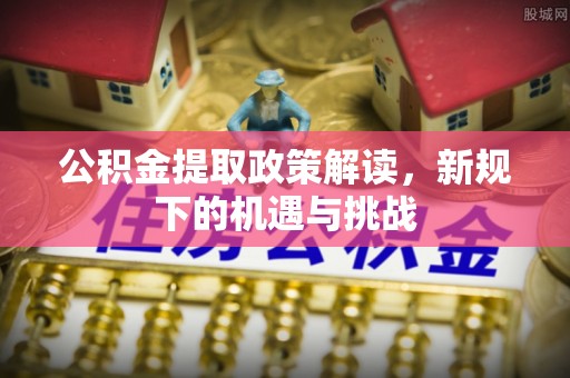 马公公积金提取政策解读，新规下的机遇与挑战