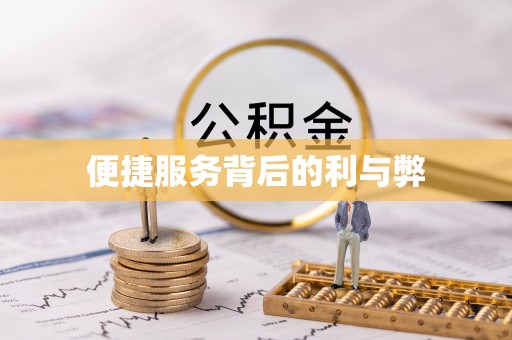 马公便捷服务背后的利与弊